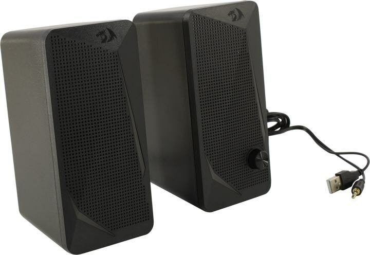 Акустические колонки Redragon GS510 Waltz, питание от USB, RGB-подсветка, 2x3W — фото 1