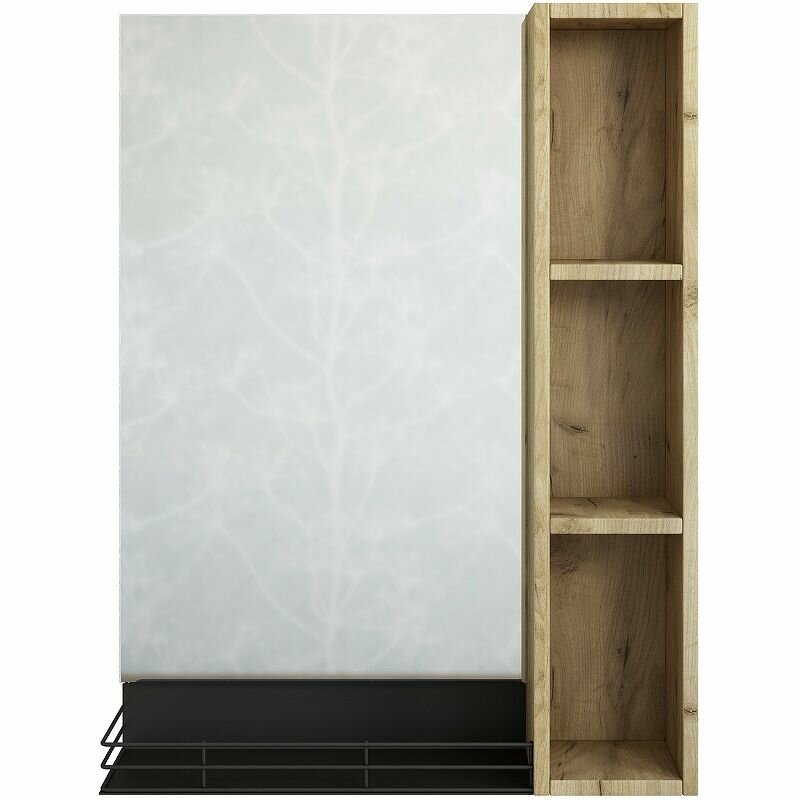 фото Зеркало Sanflor Выборг 60 С16295 Дуб крафт золотой