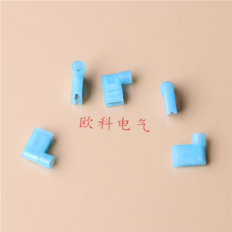 фото Клемма FLDNY1.25-187, огнестойкая, L-образная, пружинная, красная, нейлон, латунь