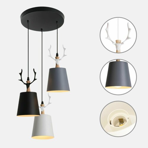 Подвесной светильник потолочный в стиле Loft Подвесная люстра в стиле Лофт 3200₽