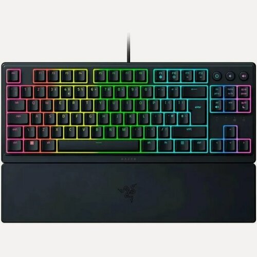 Изображение товара Клавиатура Razer Ornata V3 Tenkeyless механическая черный (RZ03-04881600-R3R1)