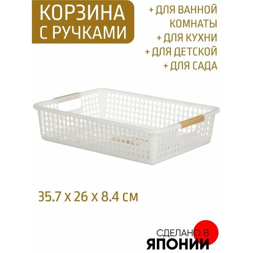 Корзина для хранения в кухню ванную детскую органайзер 341₽