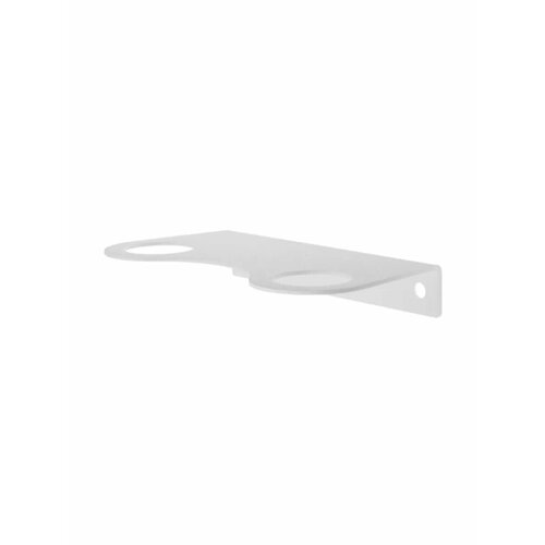 Держатель дозатора для мыла и шампуня на 2 флакона белый 997₽