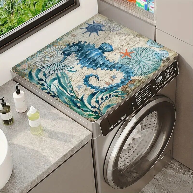 фото Чехол для стиральной машины, влагопоглощающий, быстросохнущий, 50x60 см