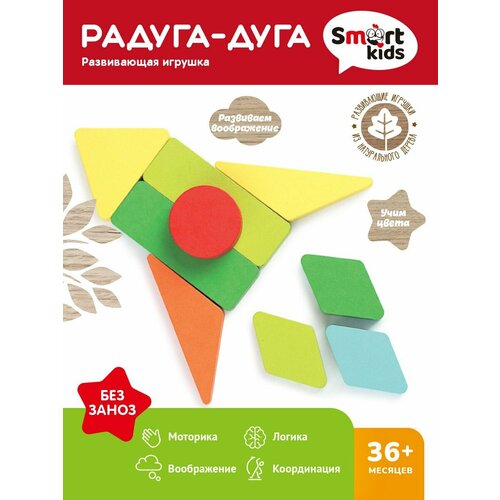 Развивающая игрушка сортер от 3х лет Радуга-дуга 891₽