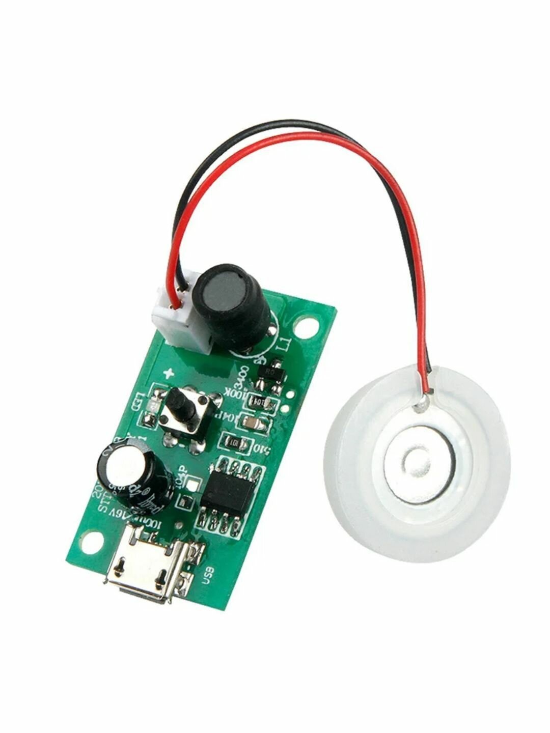 фото Ультразвуковой увлажнитель воздуха, туманообразователь DC5V Micro Type-c USB (Ф)