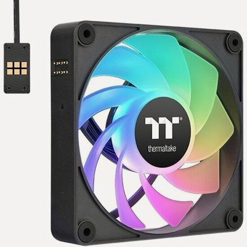 Изображение товара Вентиляторы для корпуса Thermaltake CT120 EX Reverse ARGB Sync 3шт (CL-F192-PL12SW-A)