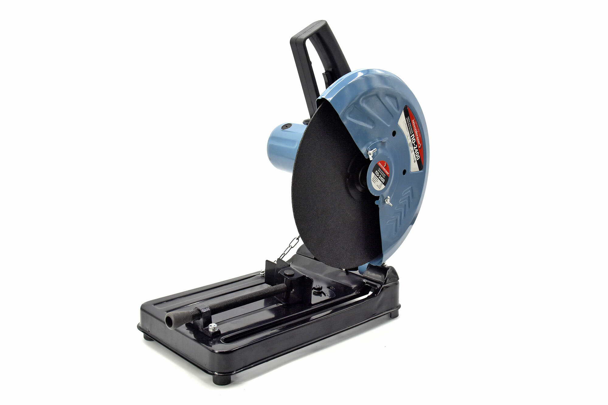 Пила отрезная Электроприбор ПО-2400 для металла быстрозажимные тиски ременной привод