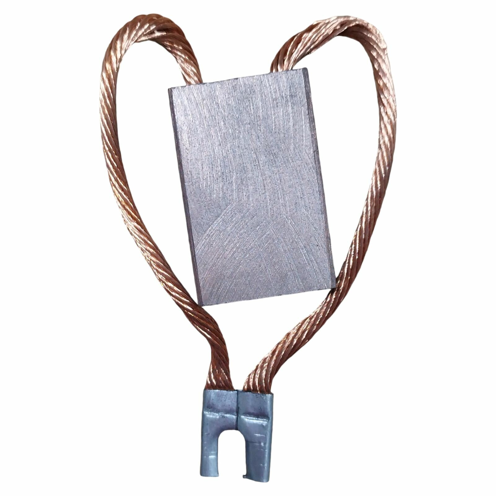 Электрощетка меднографитовая МГ 16x32x50 мм К1-3 с проводами 6В2-6