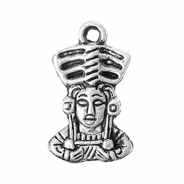 Подвеска "Человек Майя" #2, 6 штук. — фото 1