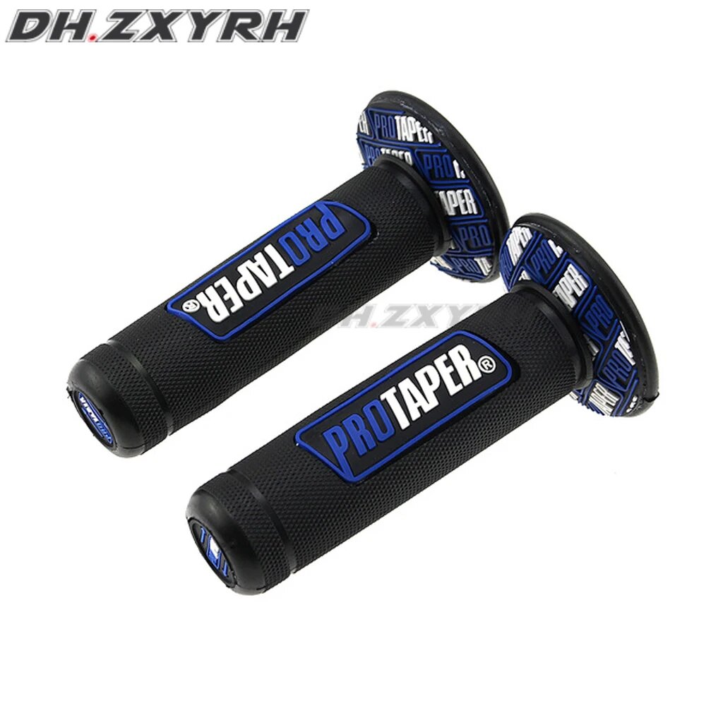 Опция, ручка Protaper, мотоцикл Protaper, грязевой питбайк, мотокросс, 7/8 дюйма, резиновые ручки, тормозные ручки 2WG-117N, Темно-синий