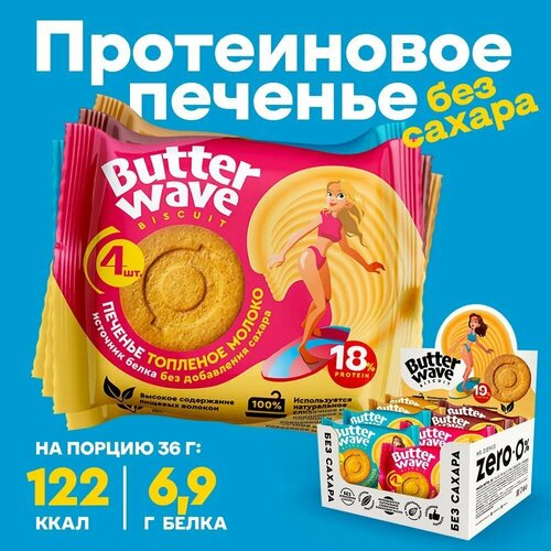 Протеиновое печенье без сахара 