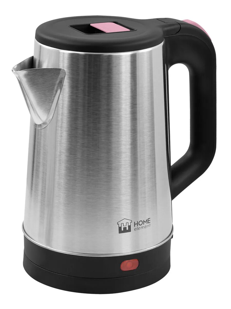 Электрический чайник HOME ELEMENT HE-KT2312 розовый опал металлический 2 л
