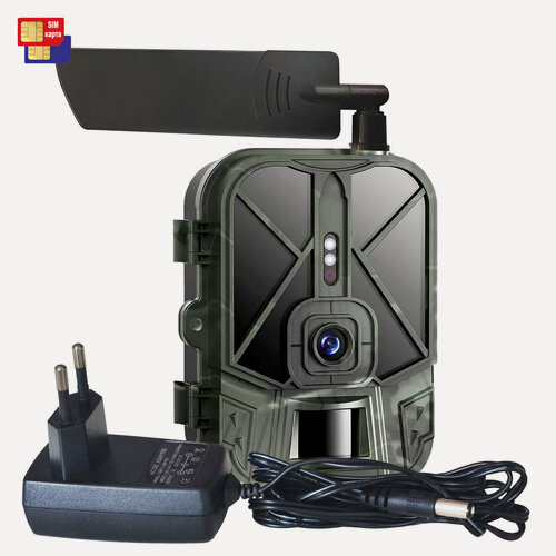 Изображение товара Лесная 4К/4G фотоловушка Filin-HC-940 Ultra-Li (RUS) (Y143119CH) с SIM картой для наблюдения за животными в лесу. Невидимая ночная ИК подсветка. Вид