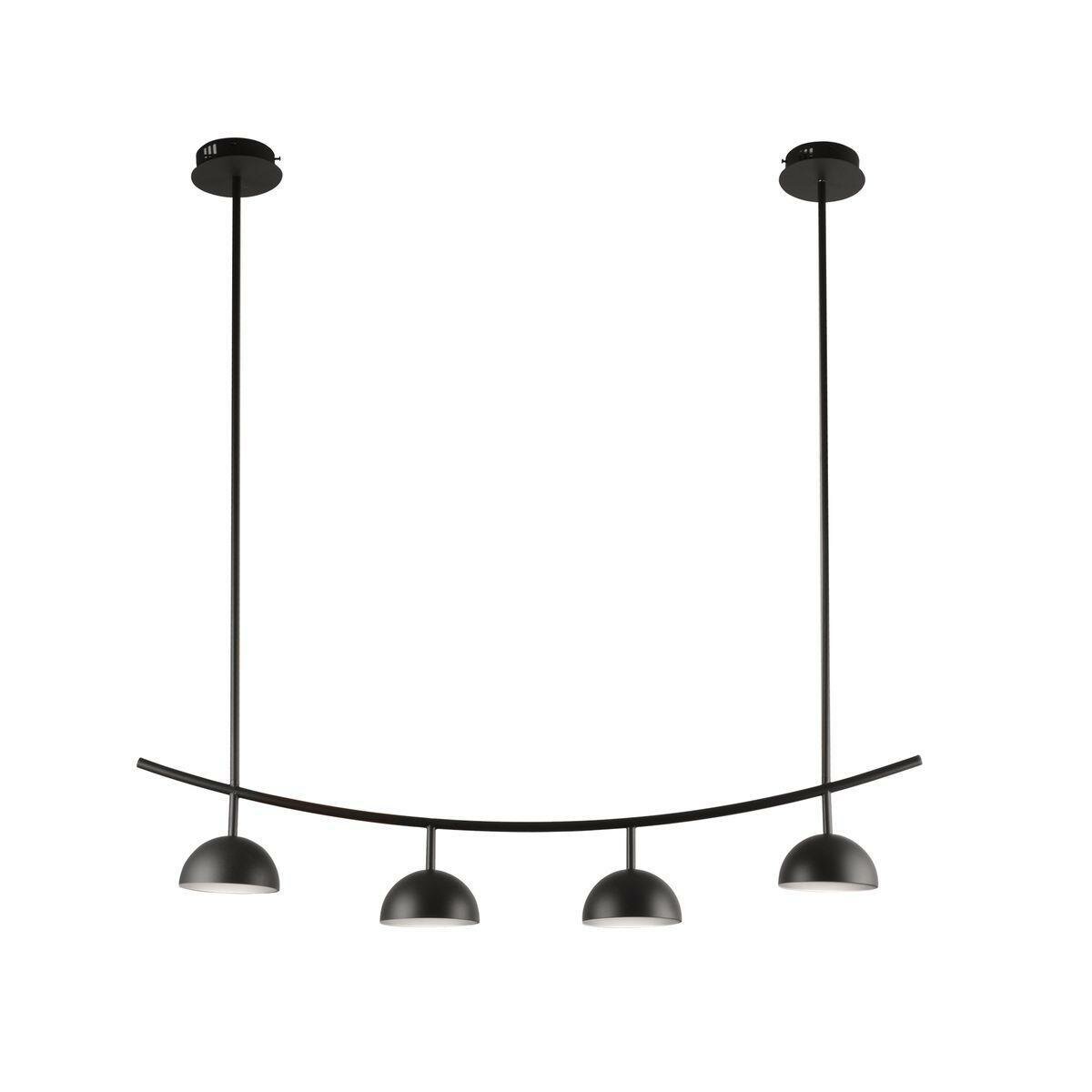Подвесная светодиодная люстра Kink Light Стиви 07652-419 цвет Черный/Черный материал Металл/Металл