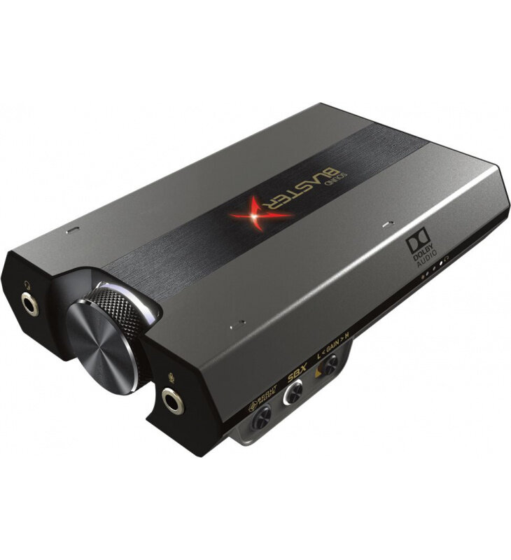 Звуковая карта USB Creative Sound BlasterX G6 (70sb177000000)