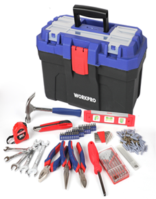 Набор инструментов 170 предметов WORKPRO WP209000
