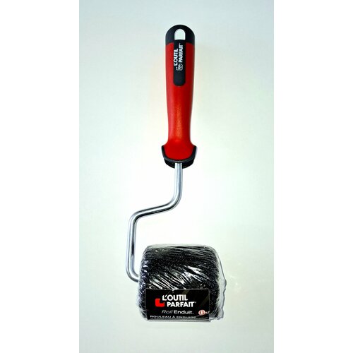Валик для нанесения шпатлевки Loutil Parfait (с ручкой) 80мм ворс из нейлона 18мм