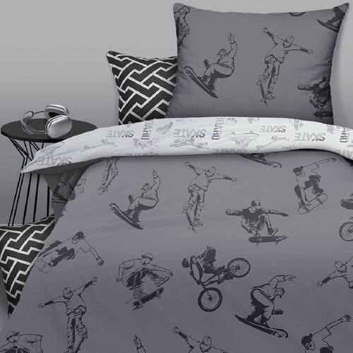 Постельное белье для детей и подростков Твой стиль 1,5-спальное, Поплин, На спорте