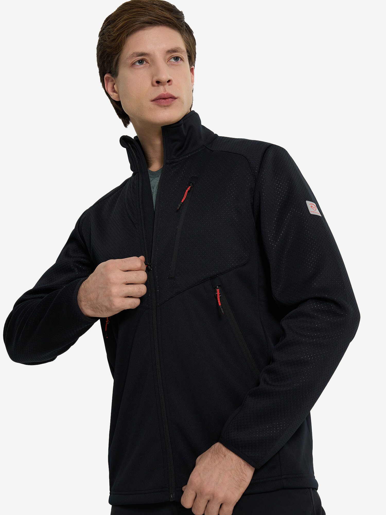 Джемпер Northland Professional Men's Hiking Fleece, размер 52, , черный