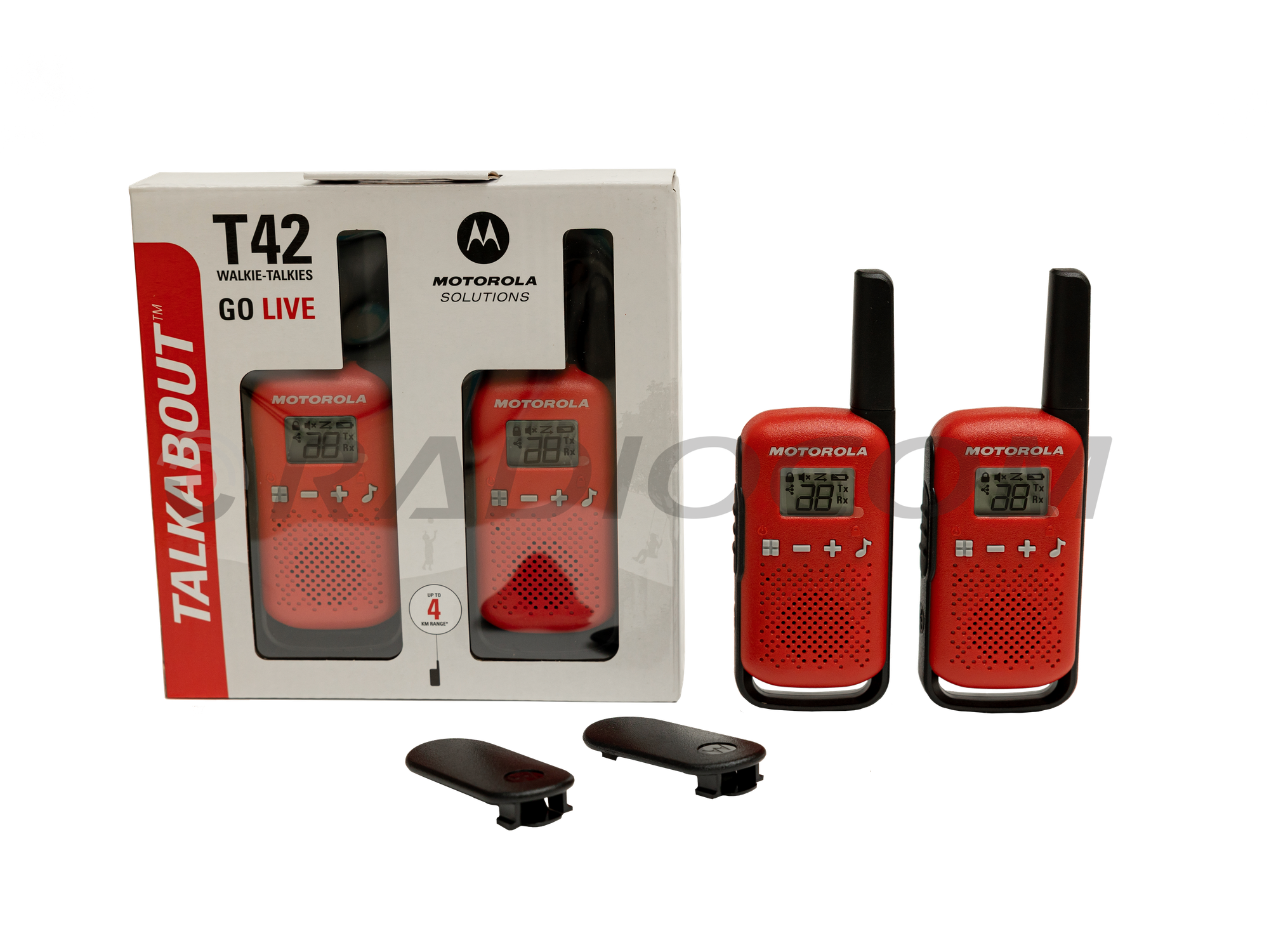 Рация Motorola T42 Red — фото 1