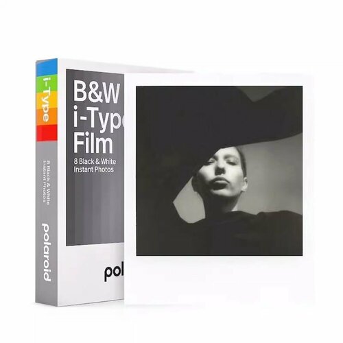 Polaroid B W I-Type Film Черно-белая Фотобумага Одноразовая Фотобумага Для Создания Изображений Белая Рамка 3225₽