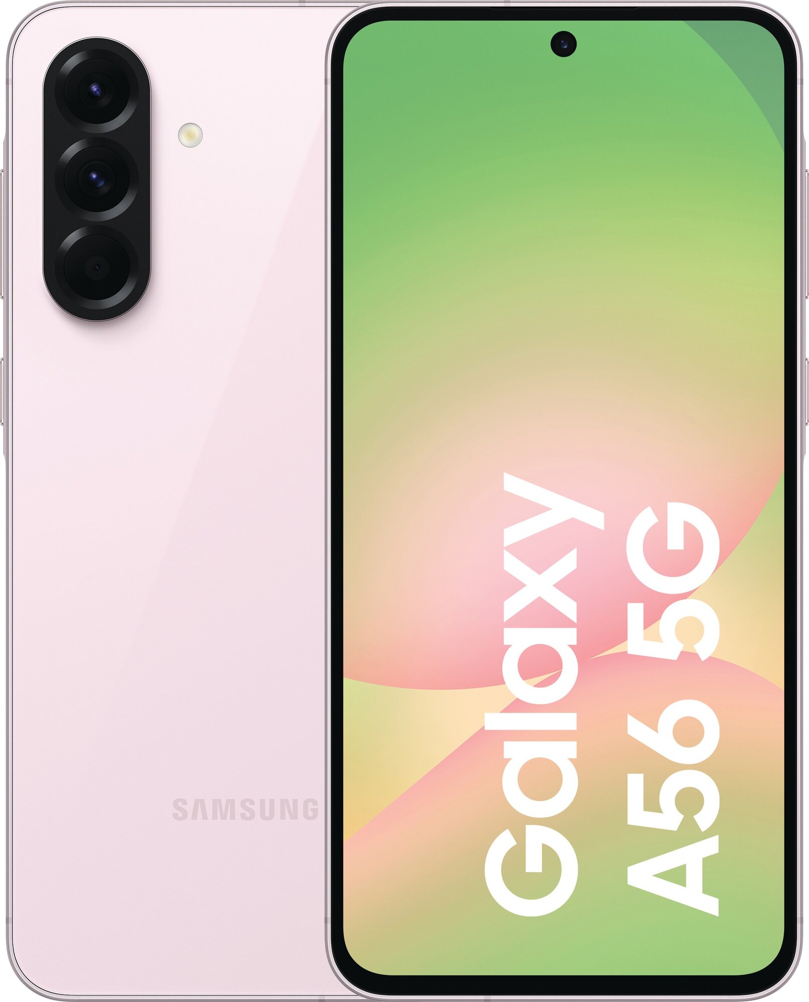 Смартфон Samsung Galaxy A56 5G 8/256 ГБ, nano SIM + eSIM, Ростест (EAC), розовый