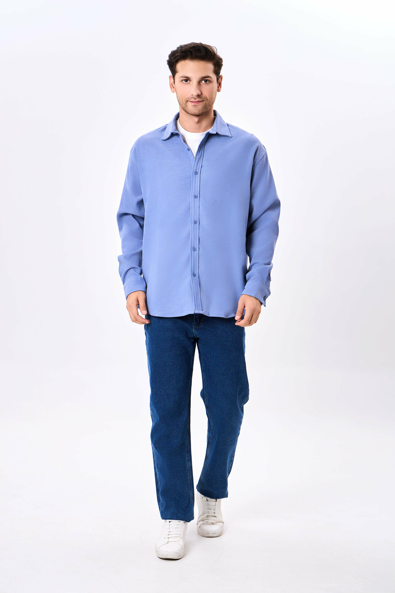 Рубашка TERRA PRO, размер XL, blue — фото 1