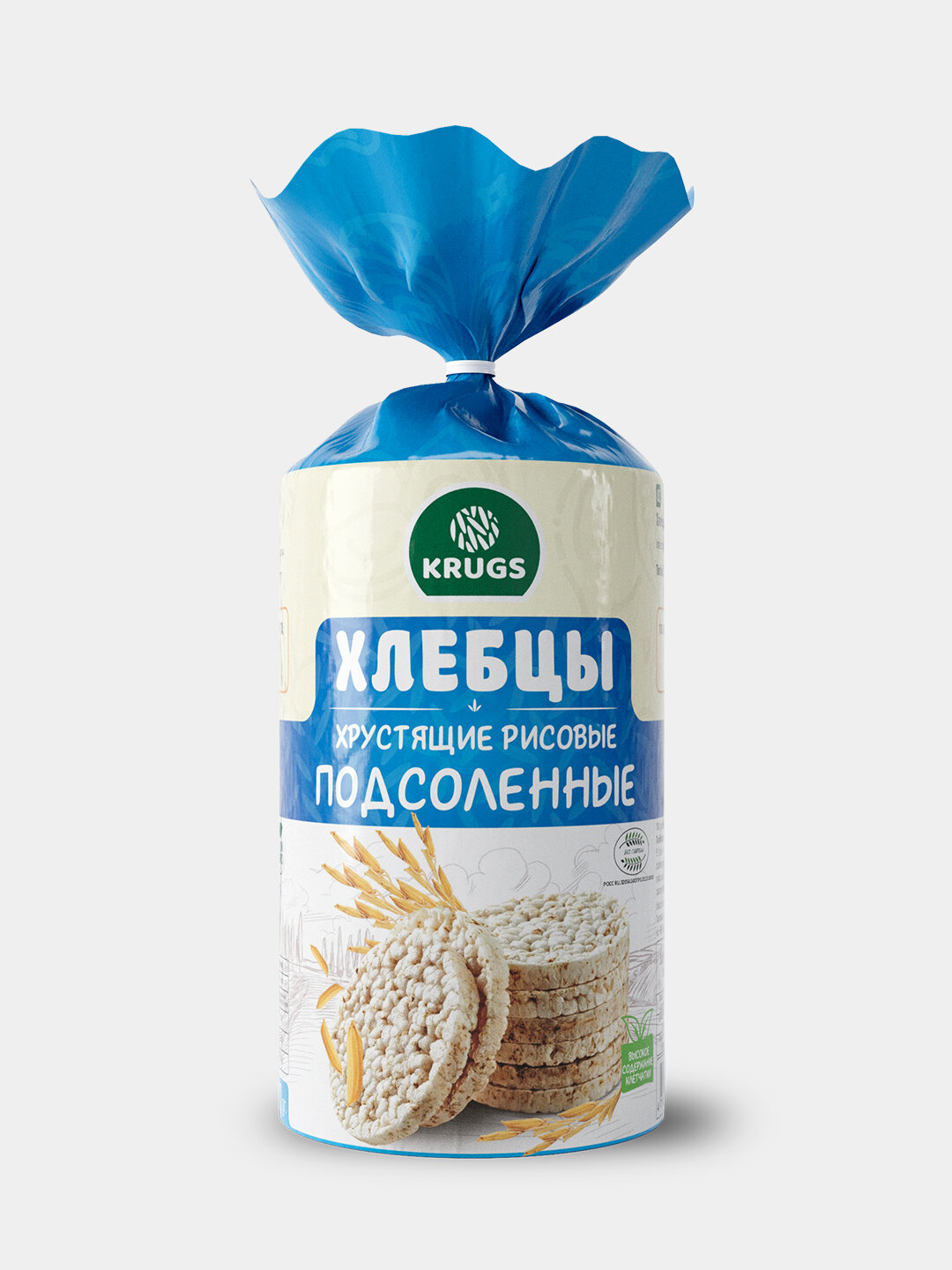 Хлебцы рисовые цельно зерновые подсоленные