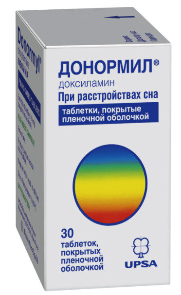 Донормил таблетки 15 мг 30 шт.