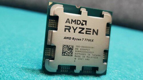 Изображение товара Процессор AMD Ryzen 7 7700X, 8 ядер, 4.5 GHz, AM5, без кулера
