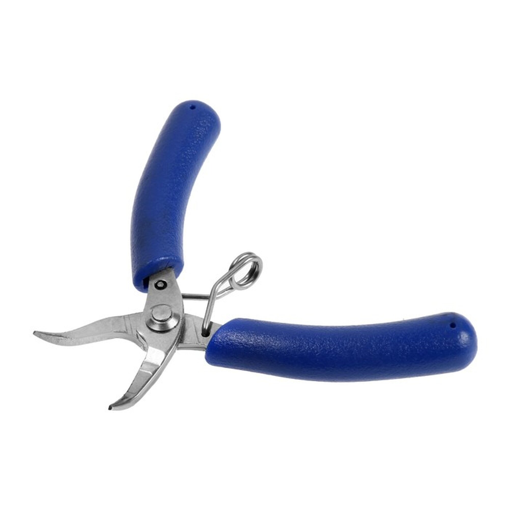 Длинногубцы изогнутые для электроники тундра mini нерж. сталь противоск. рукоятки 90 мм