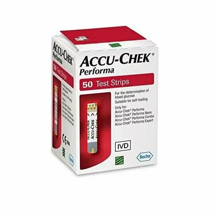 Тест-полоски accu chek performa Performa (Акку-Чек Перфома) Акку чек перформа №50
