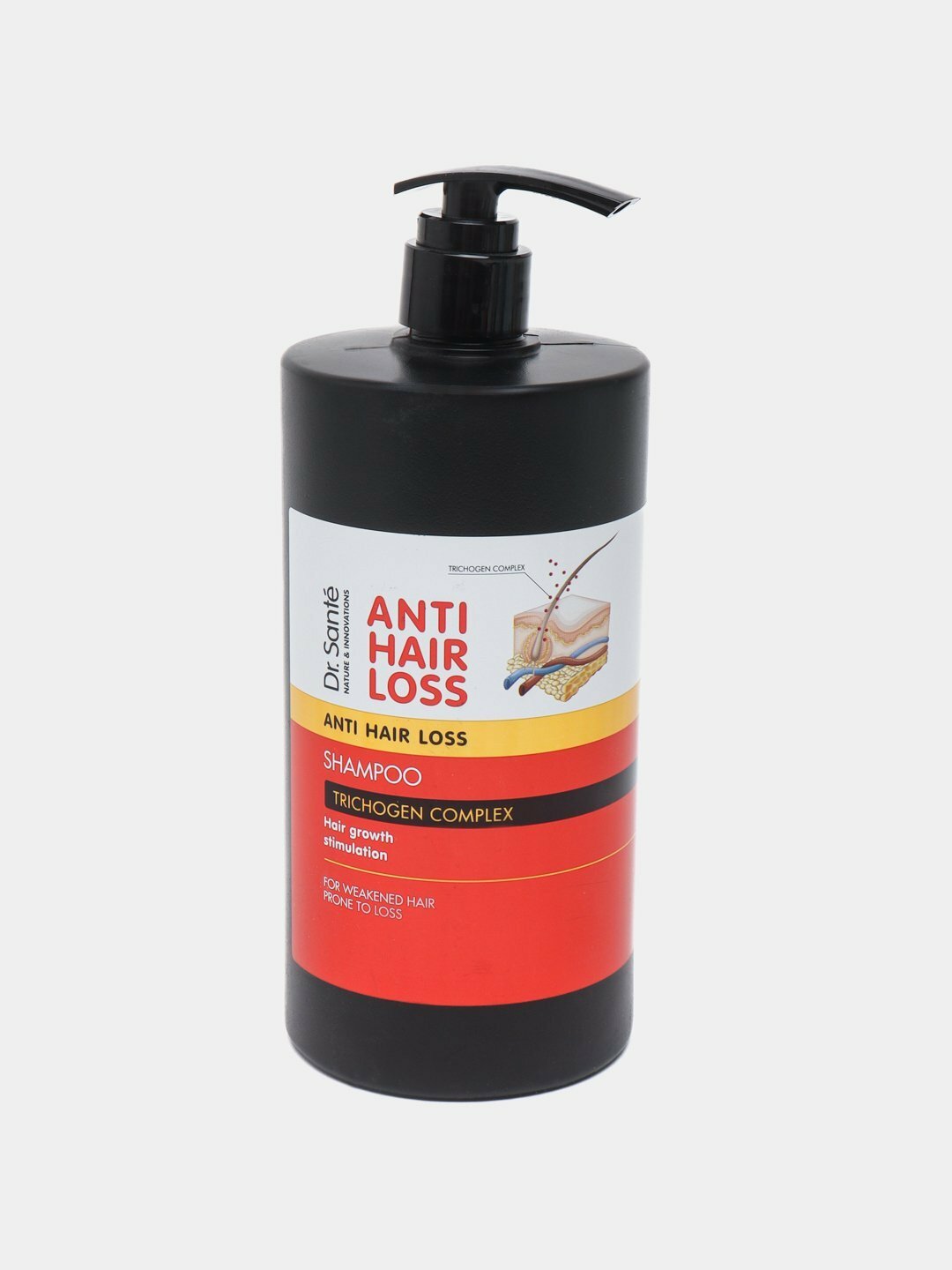 Шампунь против выпадения волос, Dr.Sante Anti Hair Loss, 1000 мл