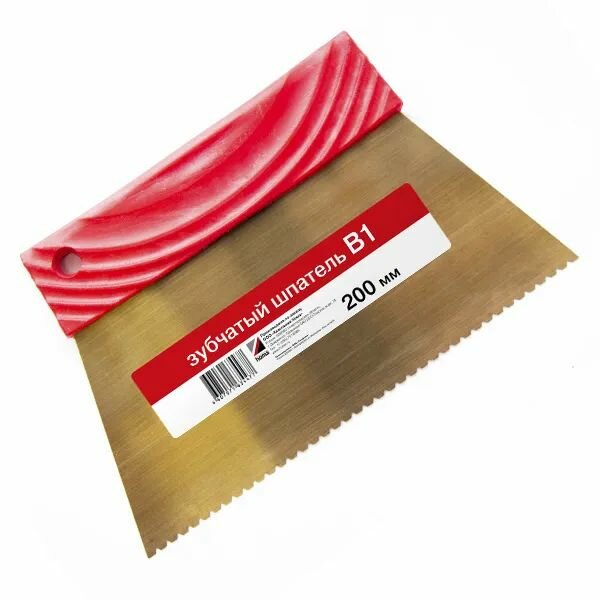 Зубчатый шпатель Homa B1 200мм