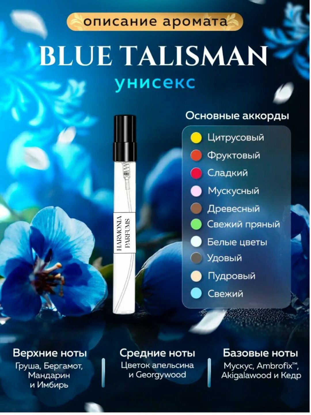 Ex Nihilo Blue Talisman — Талисман уверенности и внутренней гармонии — фото 1