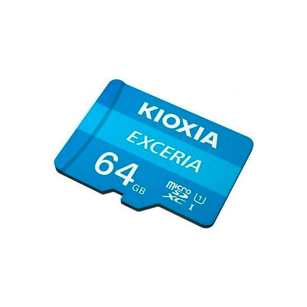 Карта памяти Kioxia Exceria Micro SDHC 64 ГБ класса 10 UHS-1
