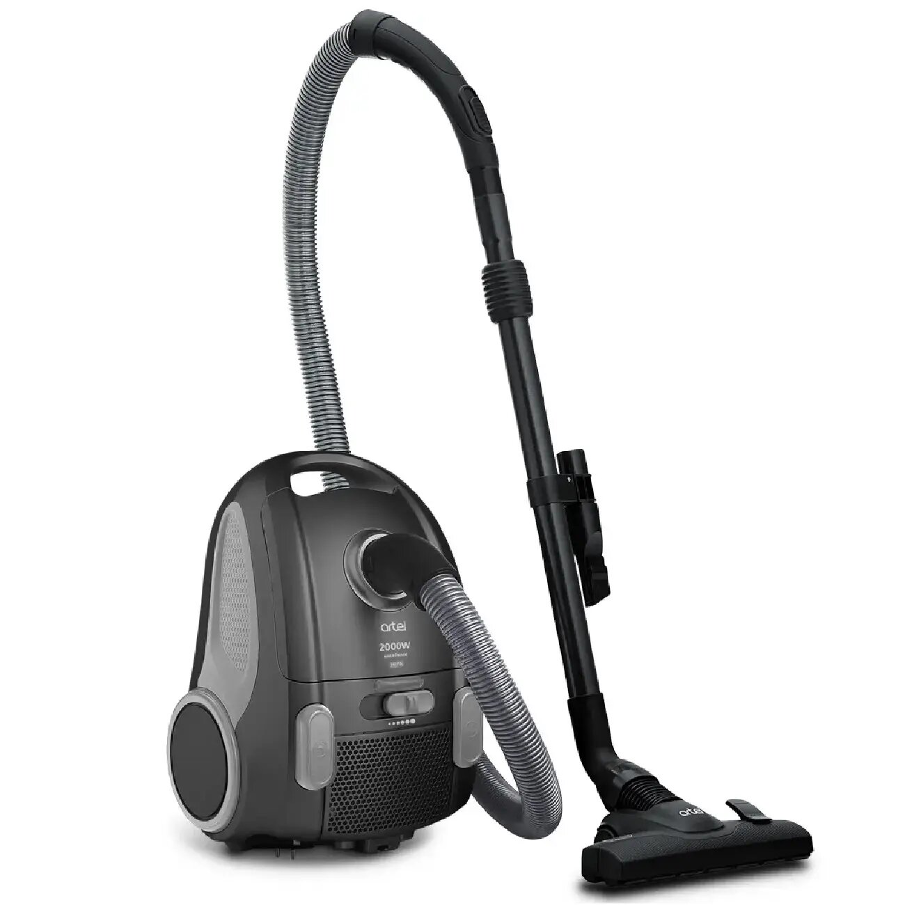 Пылесос Artel "VCB 0120", серый, мощность 2000Вт, фильтр HEPA — фото 1