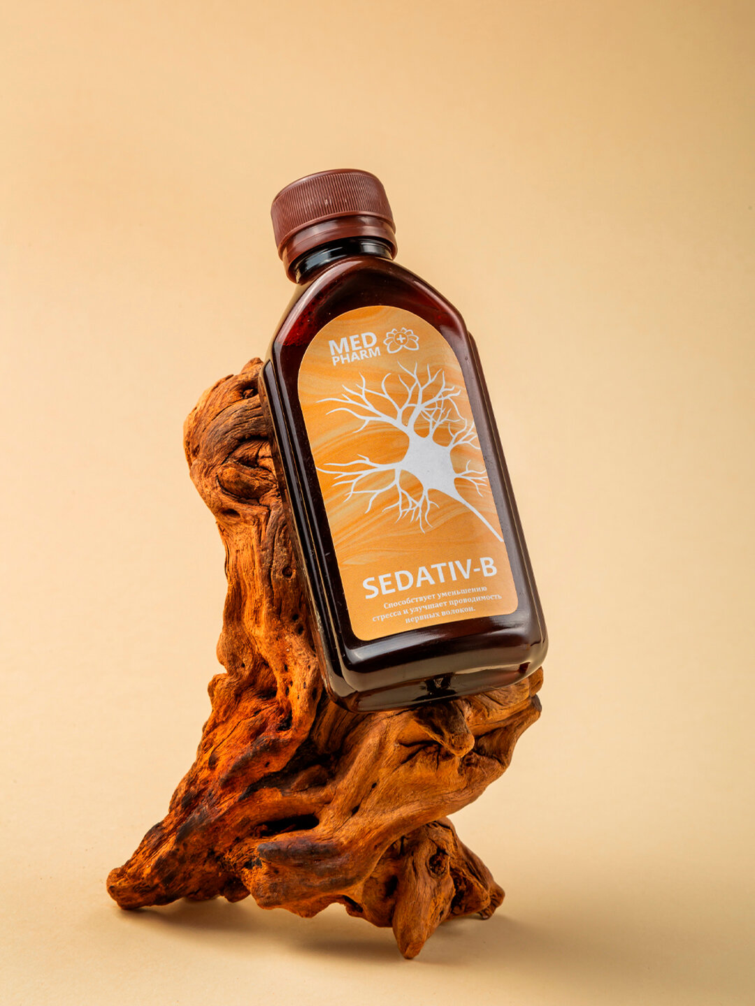 Сироп Sedativ-B, успокаивающий, против стресса, для сна, 150мл — фото 1