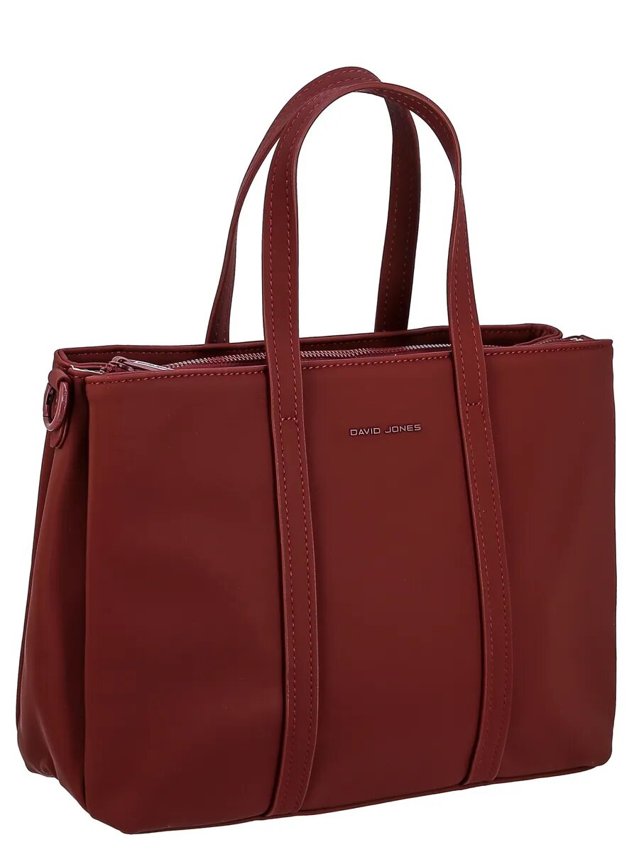 Сумка тоут DAVID JONES, бордовый — фото 1