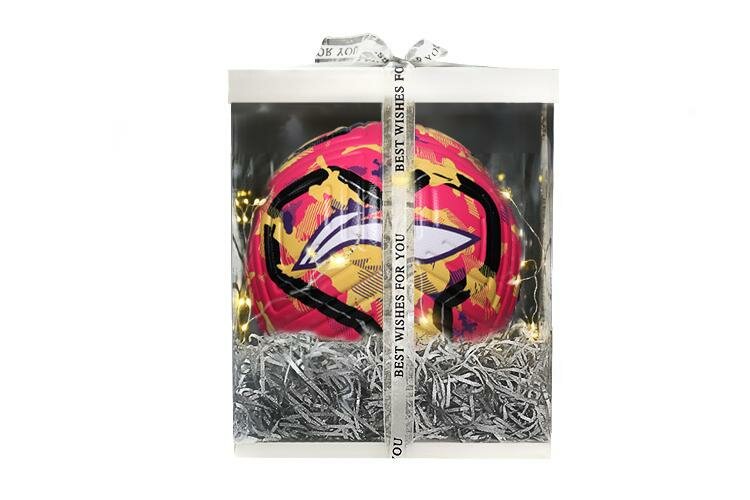 Футбольный мяч унисекс LiNing размер 5, розово-жёлтый, бесшовный, термопайка, 12888957