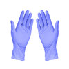 Перчатки смотровые MATRIX ZP Ice Blue Nitrile, текстурированные на пальцах - изображение