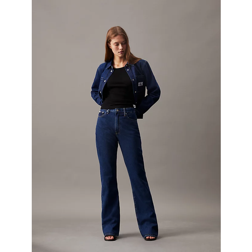Джинсы Calvin Klein Jeans, размер 28/32, синий джинсы мом calvin klein jeans размер 31 синий