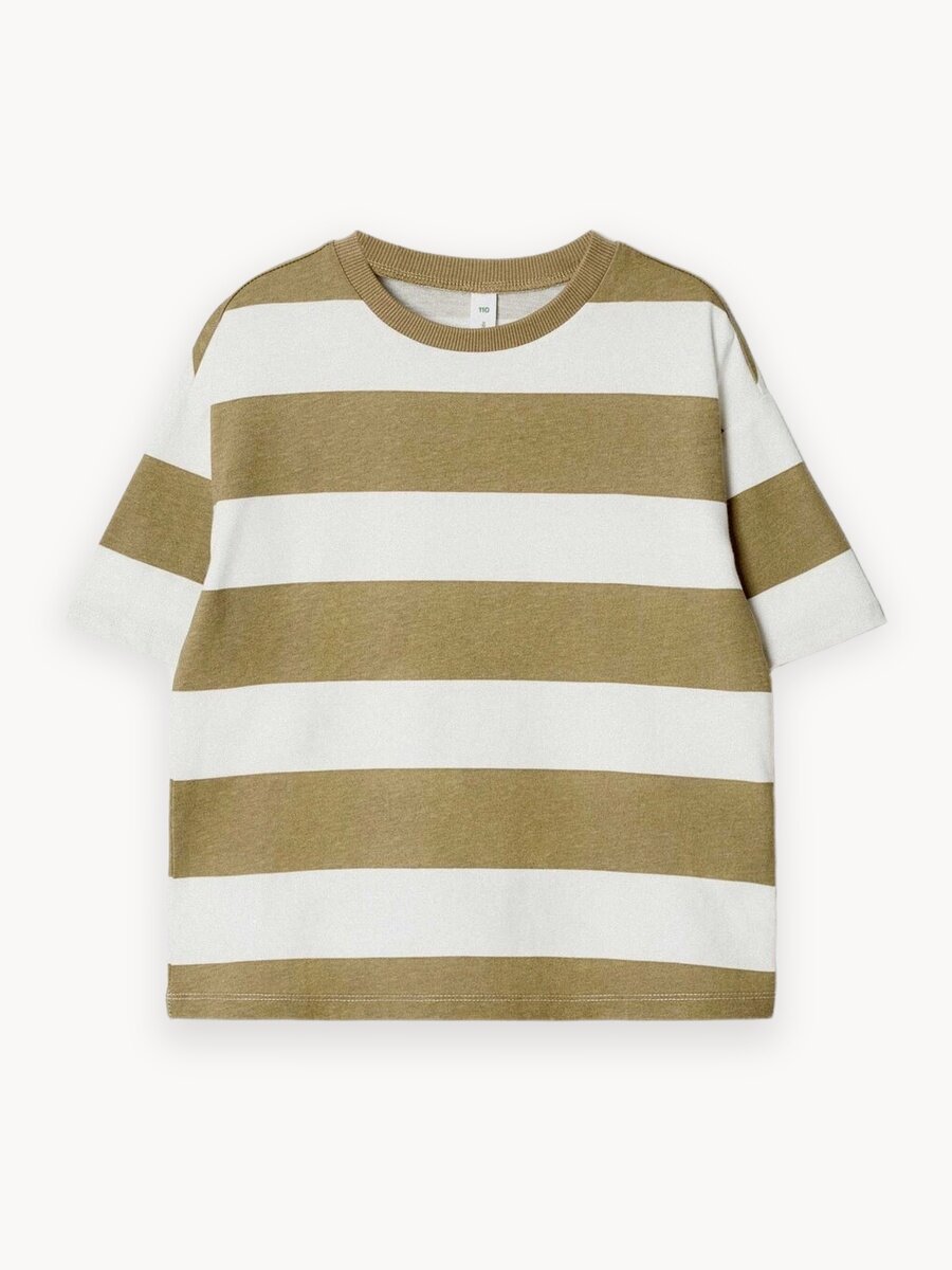 Футболка Sela, размер 104, темно-бежевый/песочный