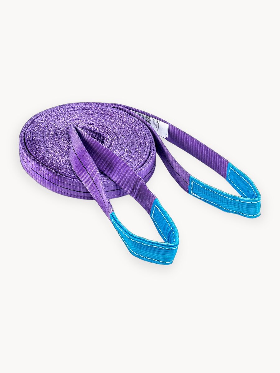 Строп текстильный петлевой ЛПСервис СТП 1т 3м, 30мм, прочность ленты 6