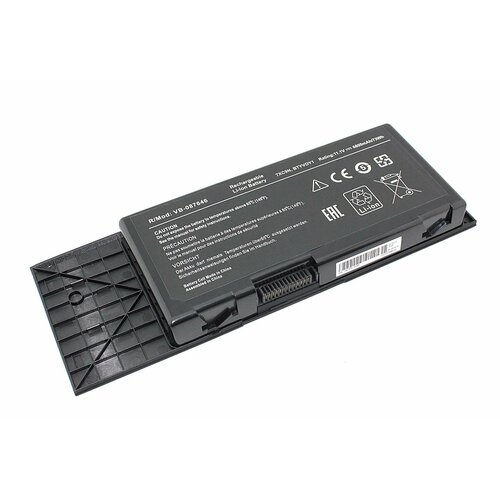 Аккумулятор для ноутбука Dell Alienware M17X (BTYVOY1) 11.1V 6600mAh OEM аккумуляторная батарея для ноутбука dell alienware m17x btyvoy1 11 1v 6600mah oem