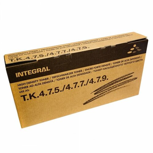 Картридж для Kyocera TK-475 с чипом, INTEGRAL совместимый 1703m80un0 mk 470 ремонтный комплект kyocera fs 6025mfp b 6030mfp 6525mfp оригинальный