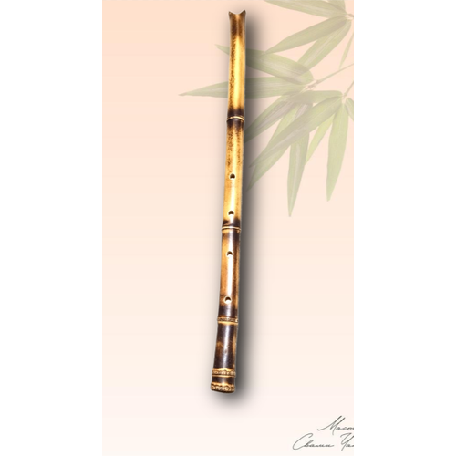 Японская корневая флейта - Сякухати 2.0 С кацуки с практика дзэн железная флейта 100 канонов дзэна