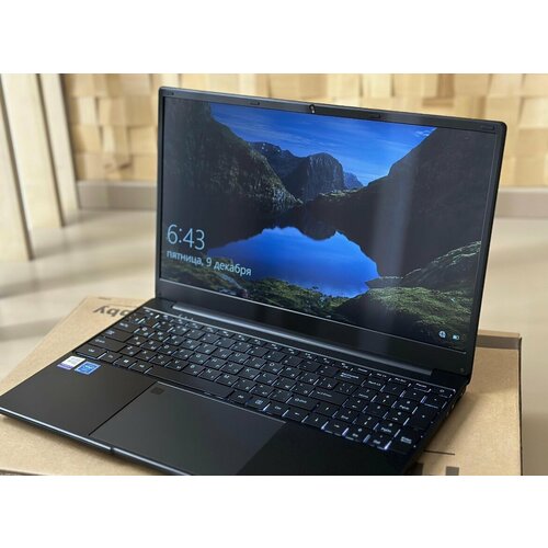 Ноутбук FRBBY V16 Pro, Intel Celeron N5095 (2.0 ГГц), RAM 16 ГБ, 512 SSD, Intel UHD Graphics, черный