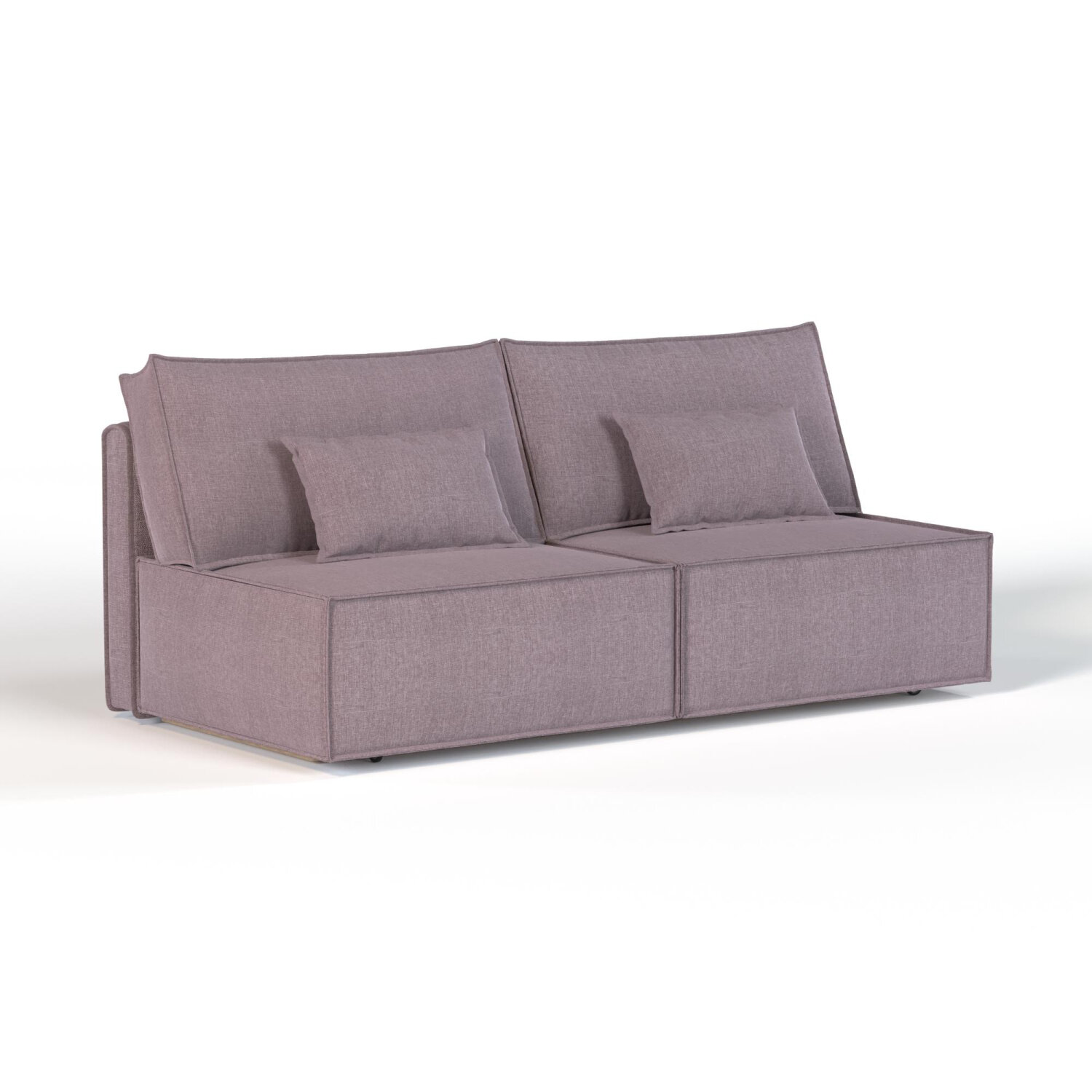 фото Диван прямой Hygge Short . Цвет Розовый.